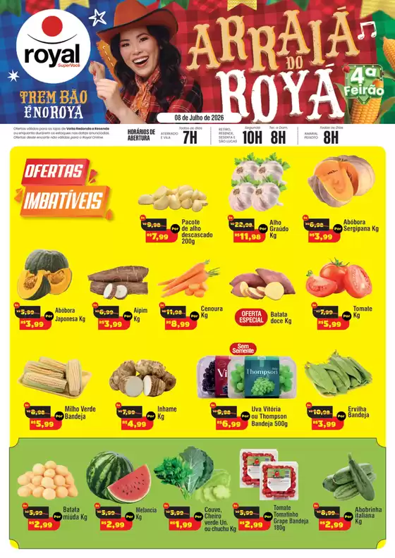 Catálogo Royal Supermercados | Descontos e promoções | 2026-07-08T00:00:00.000Z - 2026-07-08T00:00:00.000Z