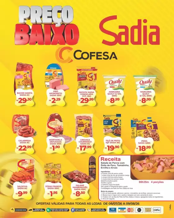 Catálogo Cofesa | Preço Baxio  | 2026-07-09T00:00:00.000Z - 2026-07-09T00:00:00.000Z
