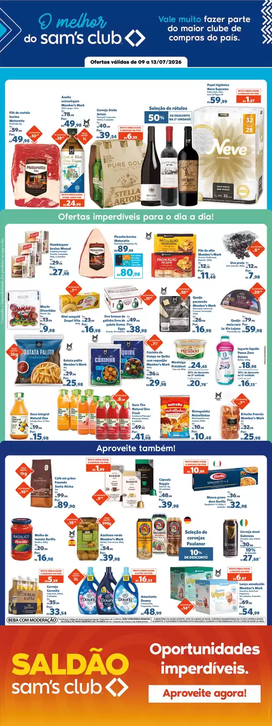 Catálogo Sam's Club | OFERTAS SEMANAL | 2026-07-09T00:00:00.000Z - 2026-07-13T00:00:00.000Z