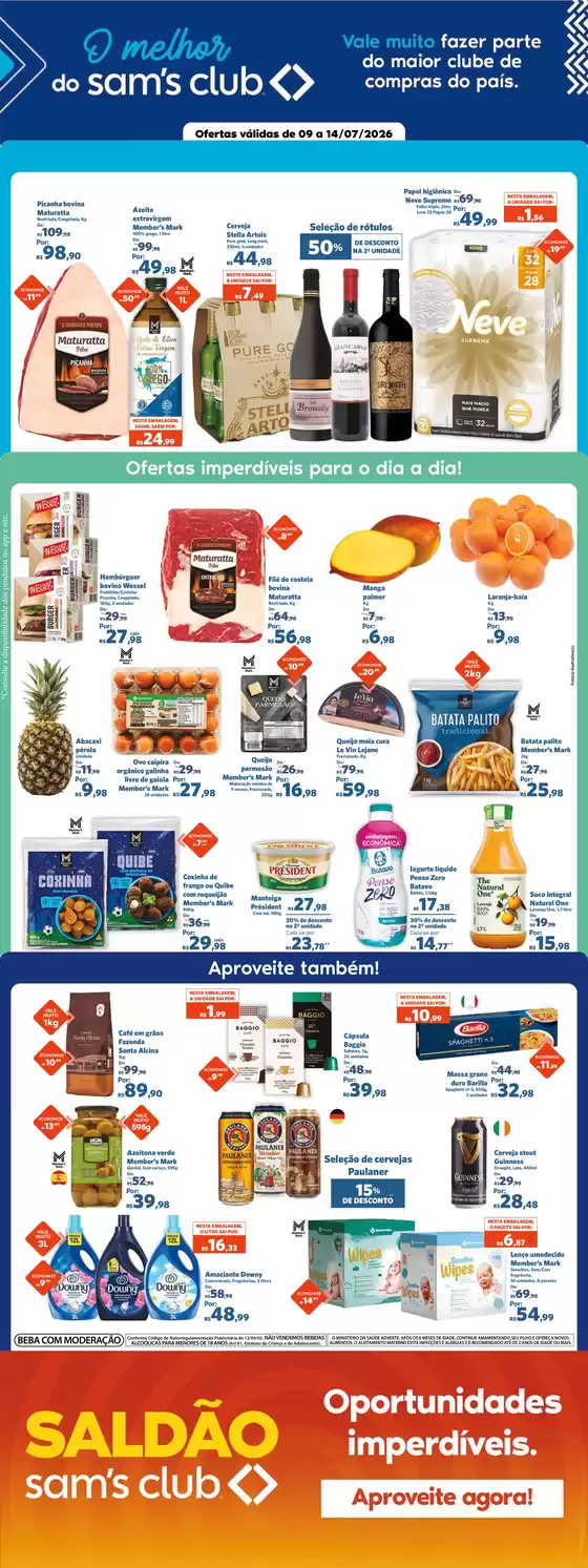 Catálogo Sam's Club | Economize agora com nossas ofertas | 2026-07-09T00:00:00.000Z - 2026-07-14T00:00:00.000Z