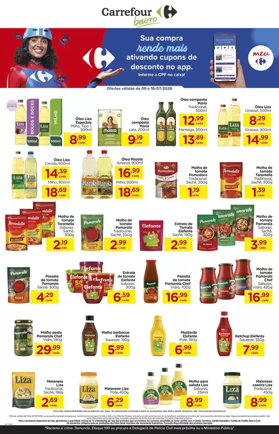 Catálogo Carrefour Bairro | LÂMINA EXCLUSIVA DF-GO | 2026-07-09T00:00:00.000Z - 2026-07-16T00:00:00.000Z