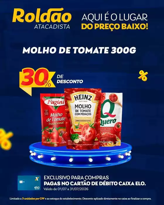 Catálogo Roldão | Nossas melhores pechinchas | 2026-07-01T00:00:00.000Z - 2026-07-31T00:00:00.000Z