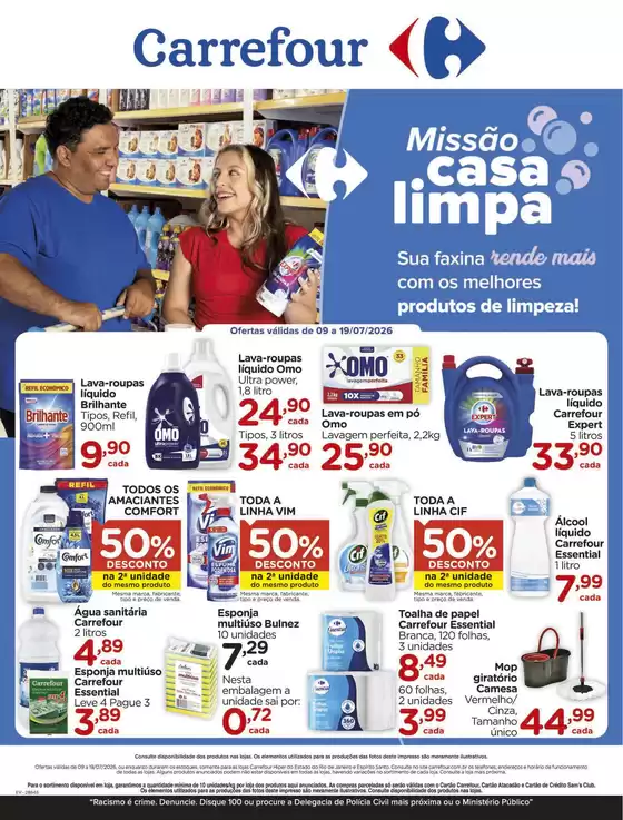 Catálogo Carrefour | Descubra ofertas atraentes | 2026-07-09T00:00:00.000Z - 2026-07-19T00:00:00.000Z