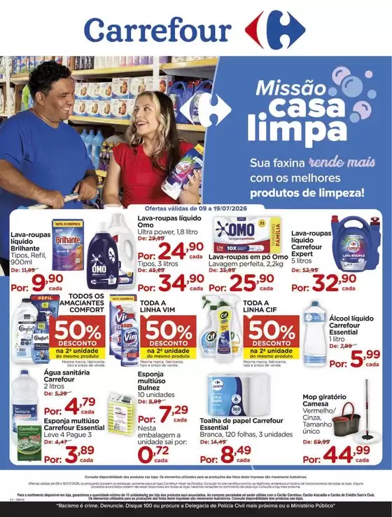 Catálogo Carrefour | Melhores ofertas para todos os caçadores de pechinchas | 2026-07-09T00:00:00.000Z - 2026-07-19T00:00:00.000Z