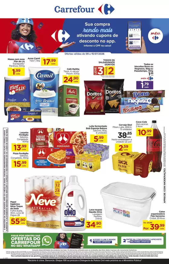 Catálogo Carrefour | LÂMINA SEMANAL | 2026-07-09T00:00:00.000Z - 2026-07-15T00:00:00.000Z