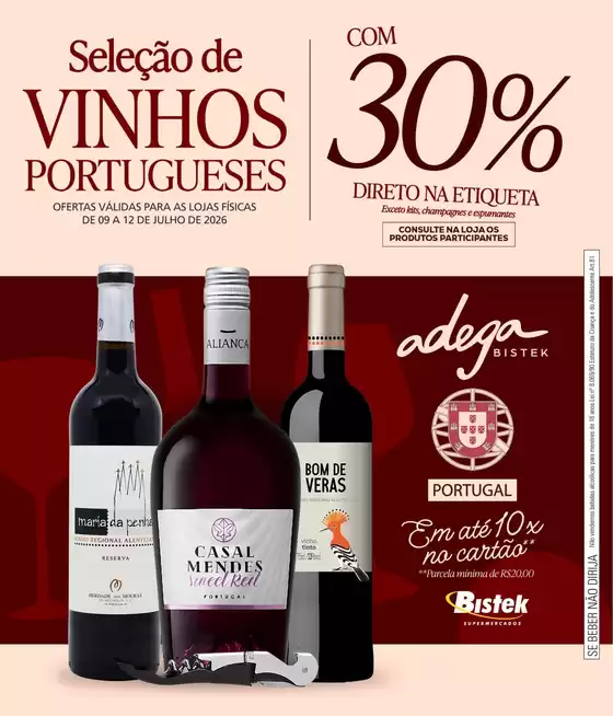 Catálogo Bistek Supermercados | Economize agora com nossas ofertas | 2026-07-09T00:00:00.000Z - 2026-07-12T00:00:00.000Z