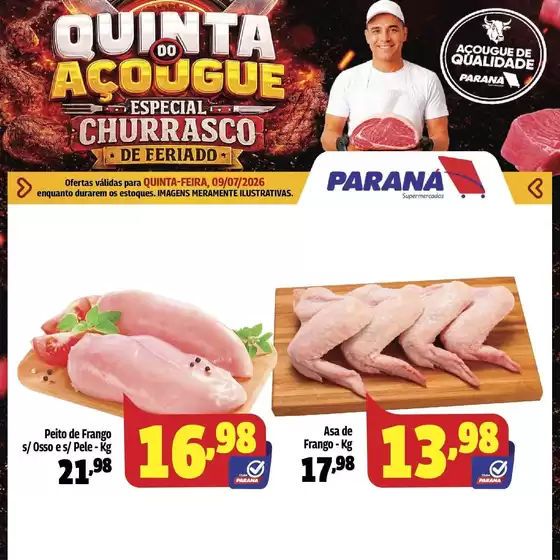 Catálogo Paraná Supermercados | Encarte Paraná Supermercados | 2026-07-09T00:00:00.000Z - 2026-07-09T00:00:00.000Z