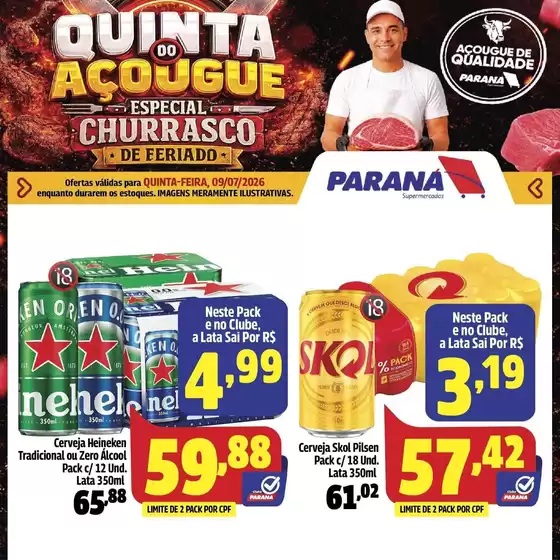 Catálogo Paraná Supermercados | Melhores ofertas para compradores econômicos | 2026-07-09T00:00:00.000Z - 2026-07-09T00:00:00.000Z