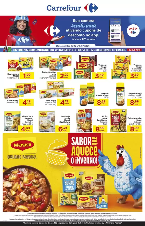 Catálogo Carrefour | Ofertas exclusivas para nossos clientes | 2026-07-09T00:00:00.000Z - 2026-07-15T00:00:00.000Z