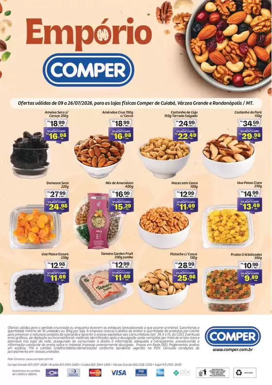 Catálogo Comper | Ofertas e promoções atuais | 2026-07-09T00:00:00.000Z - 2026-07-26T00:00:00.000Z