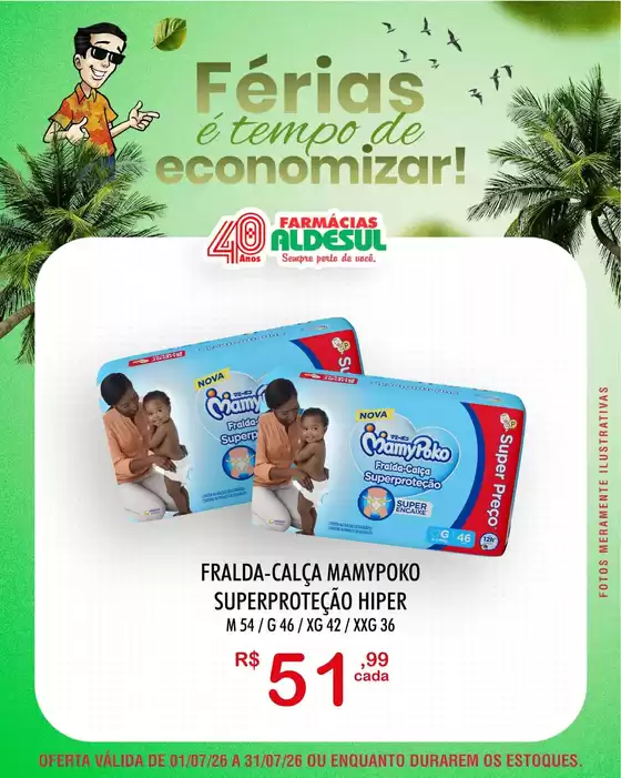 Catálogo Farmácia Aldesul | Descubra ofertas atraentes | 2026-07-01T00:00:00.000Z - 2026-07-31T00:00:00.000Z