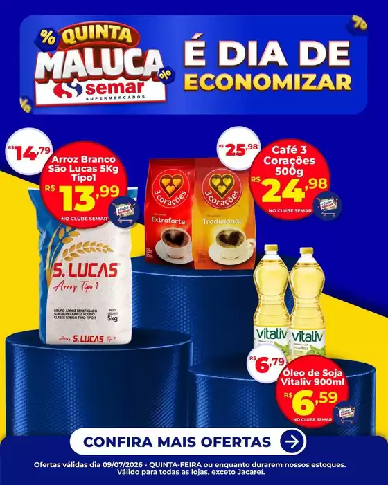 Catálogo Semar Supermercado | Promoções especiais em andamento | 2026-07-09T00:00:00.000Z - 2026-07-09T00:00:00.000Z