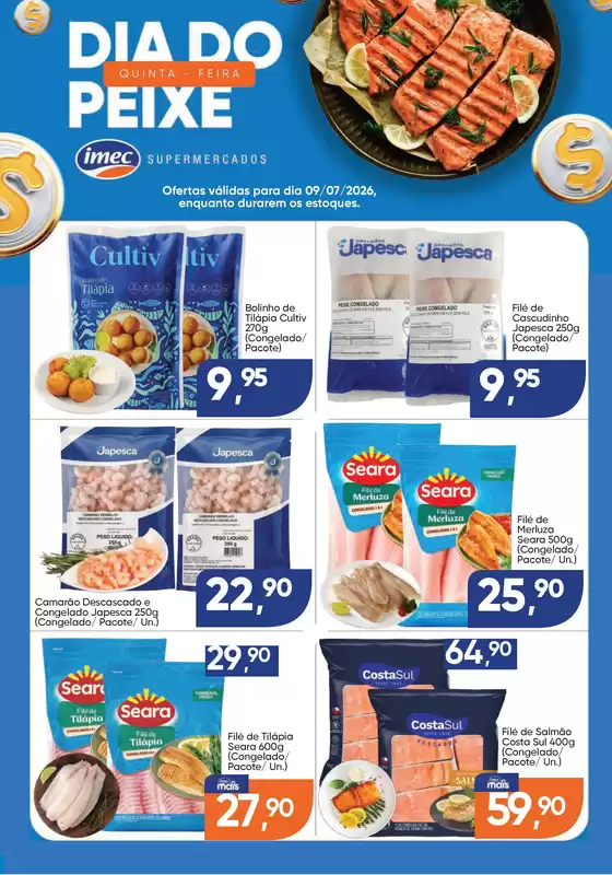 Catálogo Imec Supermercados | BAIXA 16361 IMEC QUINTA DO PEIXE 09072026 | 2026-07-06T00:00:00.000Z - 2026-07-09T00:00:00.000Z