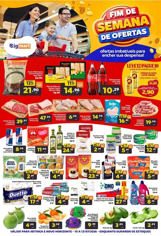 Catálogo Bigmart | Descontos e promoções | 2026-07-10T00:00:00.000Z - 2026-07-12T00:00:00.000Z