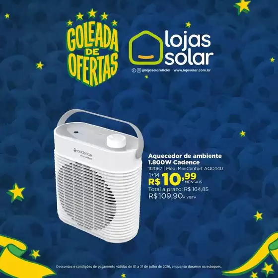 Catálogo Lojas Solar | Ofertas exclusivas para nossos clientes | 2026-07-01T00:00:00.000Z - 2026-07-31T00:00:00.000Z