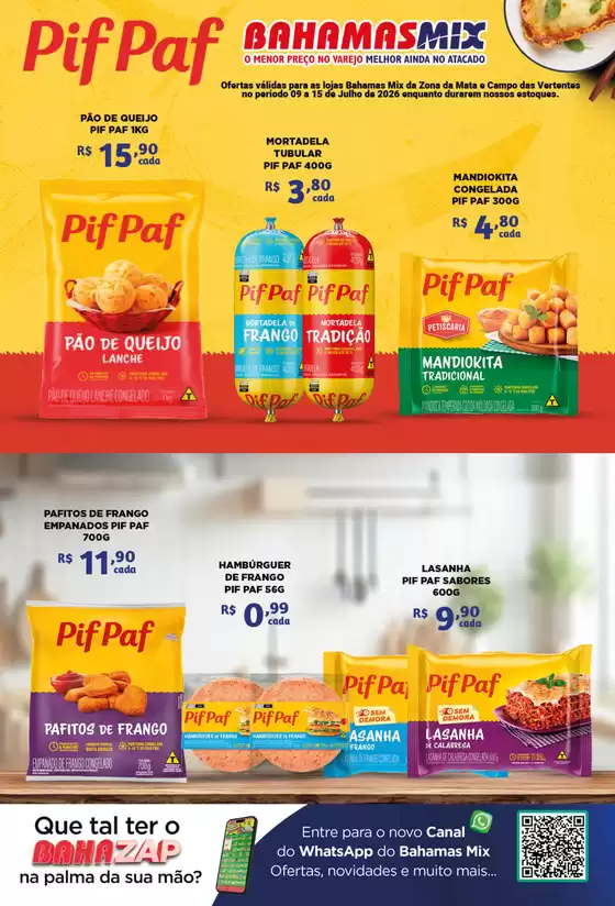 Catálogo Bahamas Mix | 2656 CORP MIX RIO BRANCO ALIMENTOS ZM 09 A | 2026-07-09T00:00:00.000Z - 2026-07-15T00:00:00.000Z