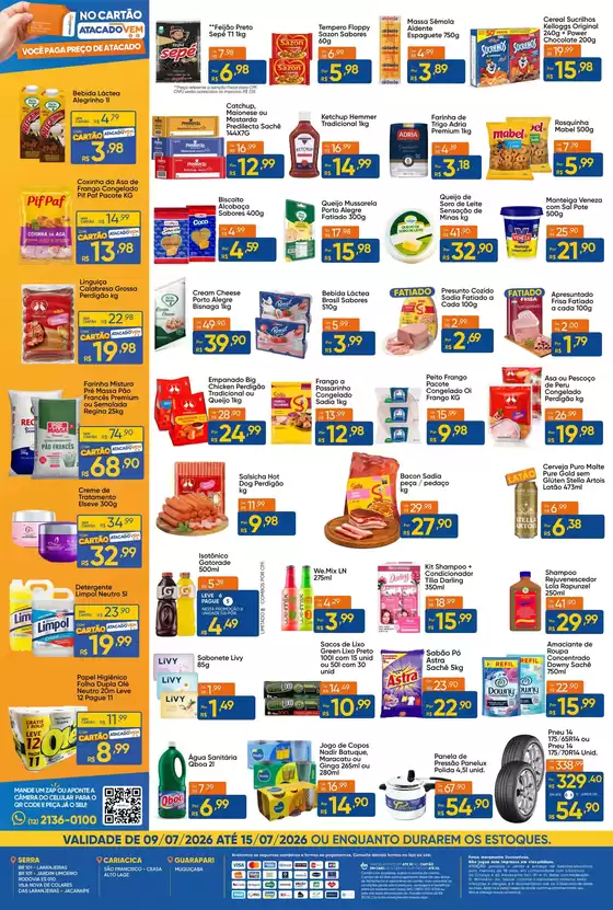 Catálogo ATACADO VEM | Melhores ofertas para todos os clientes | 2026-07-09T00:00:00.000Z - 2026-07-15T00:00:00.000Z