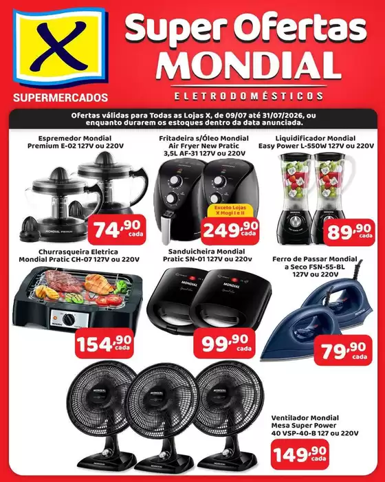 Catálogo X Supermercados | Ofertas para caçadores de pechinchas | 2026-07-09T00:00:00.000Z - 2026-07-31T00:00:00.000Z