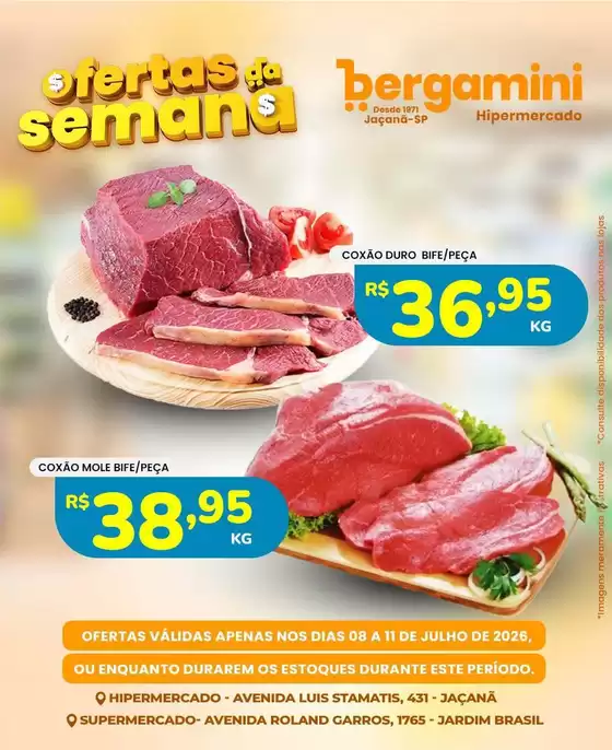 Catálogo Supermercado Bergamini | Ótima oferta para caçadores de pechinchas | 2026-07-08T00:00:00.000Z - 2026-07-11T00:00:00.000Z