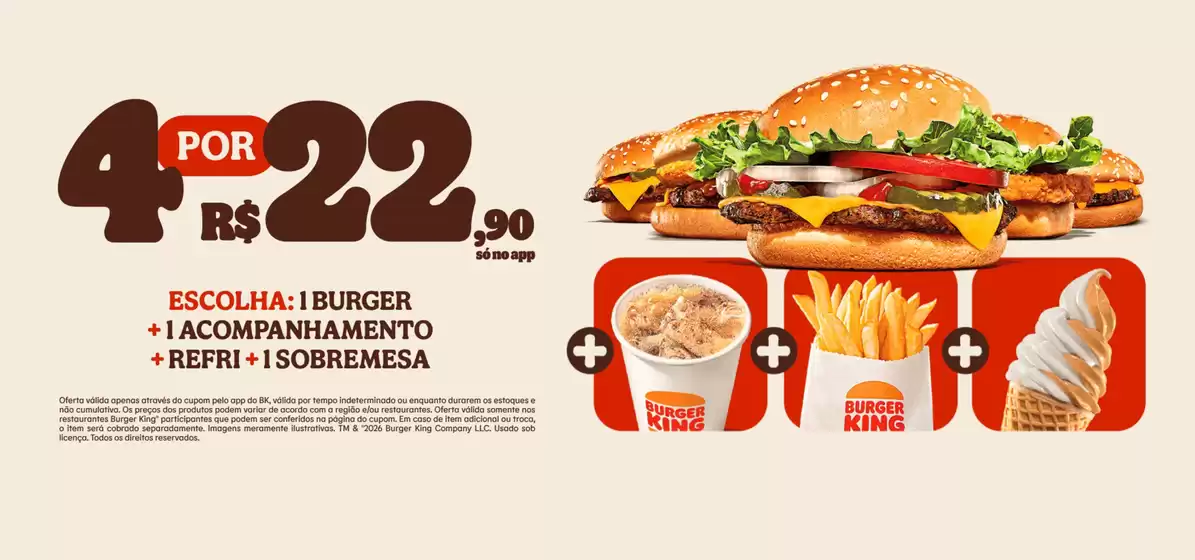 Catálogo Burger King | Burger King Ofertas | 2026-07-09T00:00:00.000Z - 2026-08-09T00:00:00.000Z