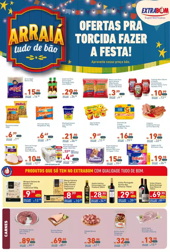 Catálogo Extrabom Supermercados | Encarte Extrabom Supermercados | 2026-07-09T00:00:00.000Z - 2026-07-20T00:00:00.000Z