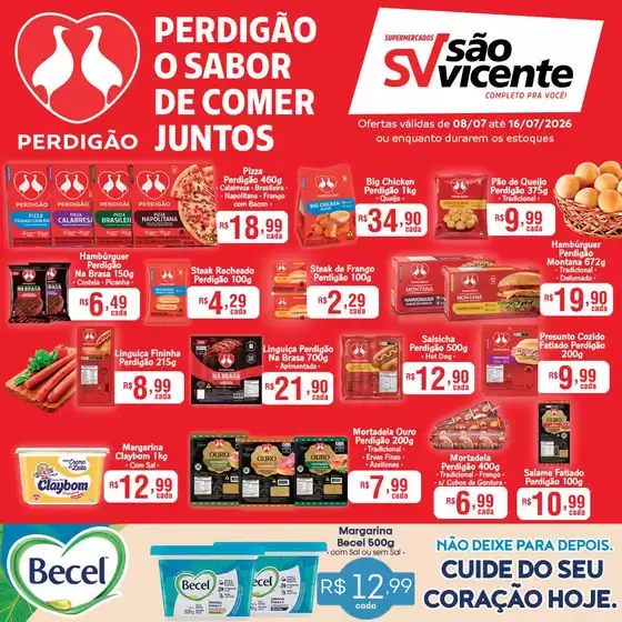 Catálogo Supermercados São Vicente | Nossas melhores ofertas para você | 2026-07-08T00:00:00.000Z - 2026-07-16T00:00:00.000Z