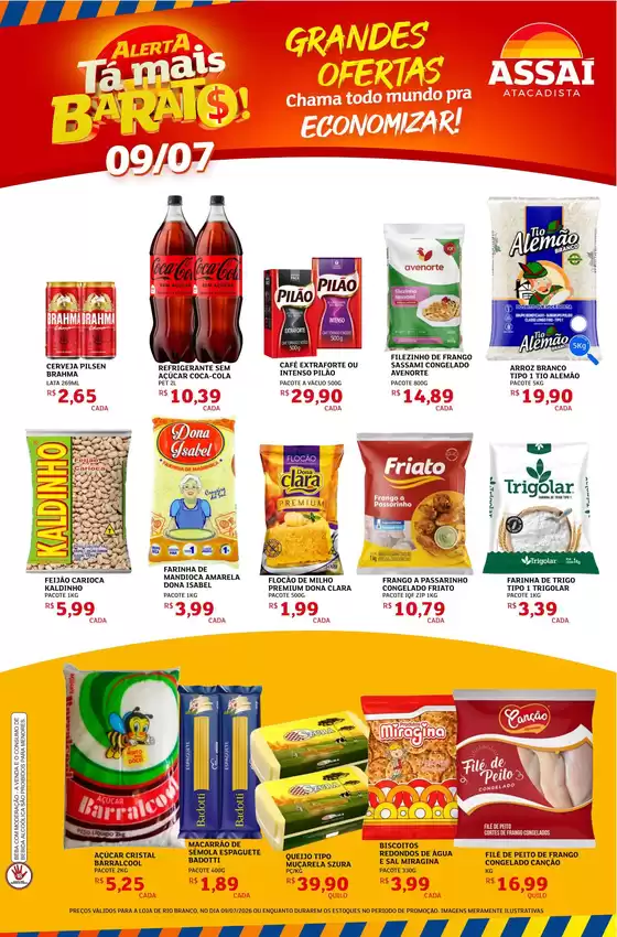 Catálogo Assaí Atacadista | Encarte Assaí Atacadista 49031-40 | 2026-07-09T00:00:00.000Z - 2026-07-09T00:00:00.000Z