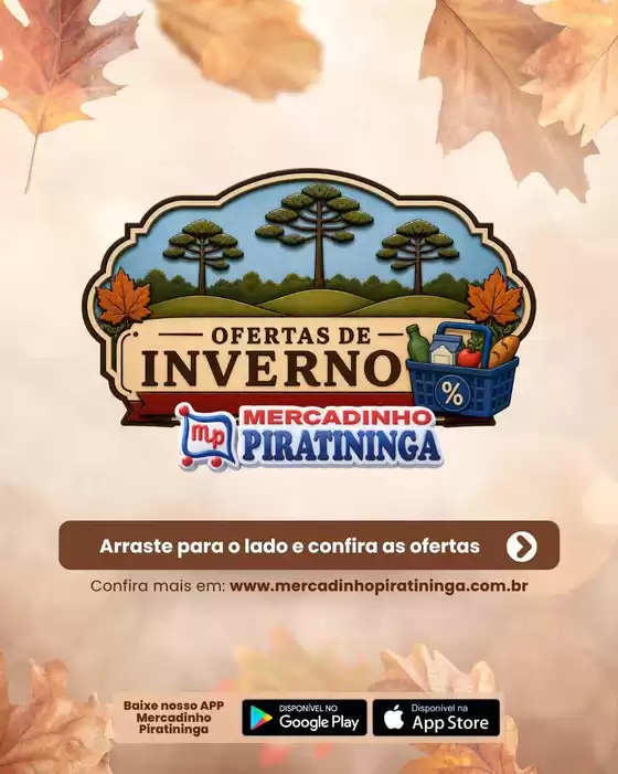 Catálogo Mercadinho Piratininga | Encarte Mercadinho Piratininga | 2026-07-09T00:00:00.000Z - 2026-07-15T00:00:00.000Z