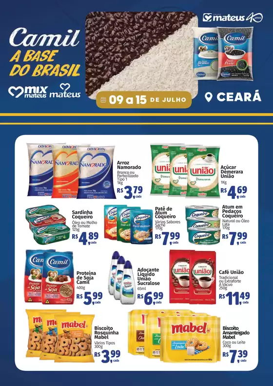 Catálogo Supermercados Mateus | Exclusivo Camil | 2026-07-09T00:00:00.000Z - 2026-07-15T00:00:00.000Z