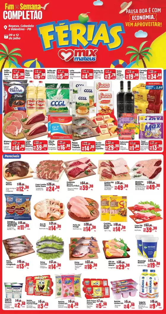 Catálogo Supermercados Mateus | Ferias | 2026-07-08T00:00:00.000Z - 2026-07-12T00:00:00.000Z