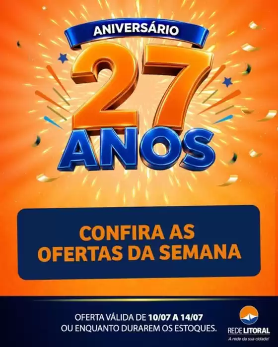 Catálogo Rede Litoral de Supermercados | Universario | 2026-07-10T00:00:00.000Z - 2026-07-14T00:00:00.000Z