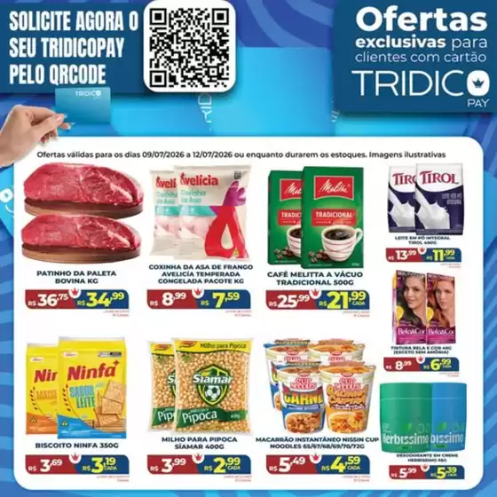 Catálogo Supermercados Tridico em Boca do Acre |  Ofertas TridicoPay | 2026-07-10T00:00:00.000Z - 2026-07-12T00:00:00.000Z