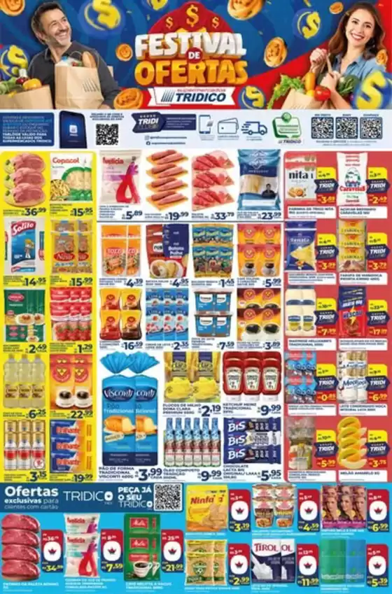 Catálogo Supermercados Tridico em Boca do Acre | Ofertas de Quinta a Domingo no Tridico! | 2026-07-10T00:00:00.000Z - 2026-07-12T00:00:00.000Z