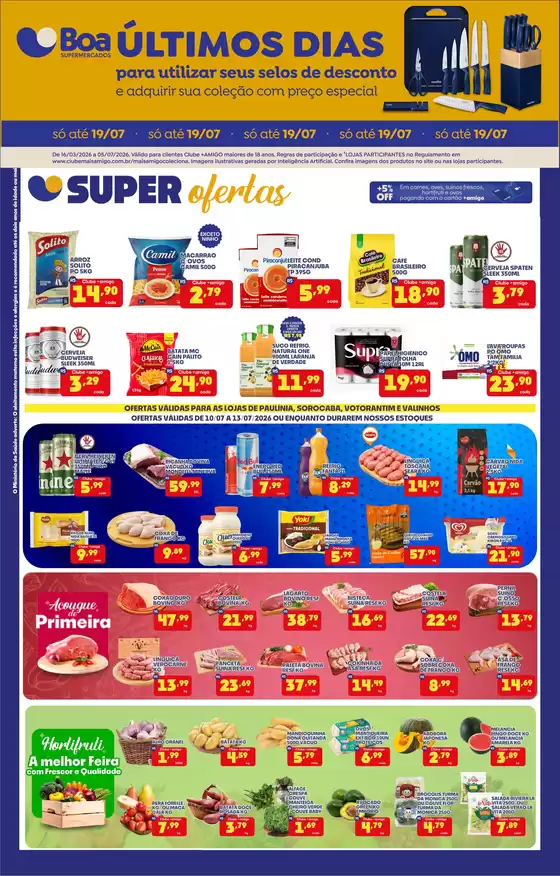 Catálogo Boa Supermercados | Super Ofertas | 2026-07-10T00:00:00.000Z - 2026-07-13T00:00:00.000Z