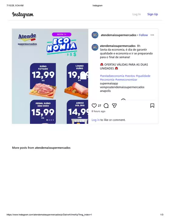 Catálogo Atende Mais | Eco nomia | 2026-07-10T00:00:00.000Z - 2026-07-10T00:00:00.000Z