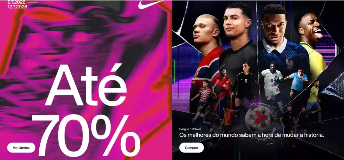 Catálogo Nike | Até 70% off | 2026-07-10T00:00:00.000Z - 2026-07-12T00:00:00.000Z