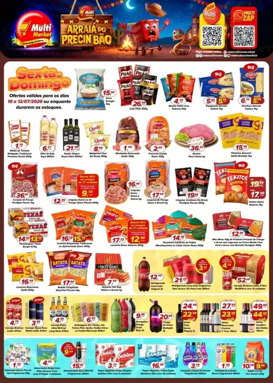 Catálogo Rede Multi Market | Sextra a Domingo | 2026-07-10T00:00:00.000Z - 2026-07-12T00:00:00.000Z
