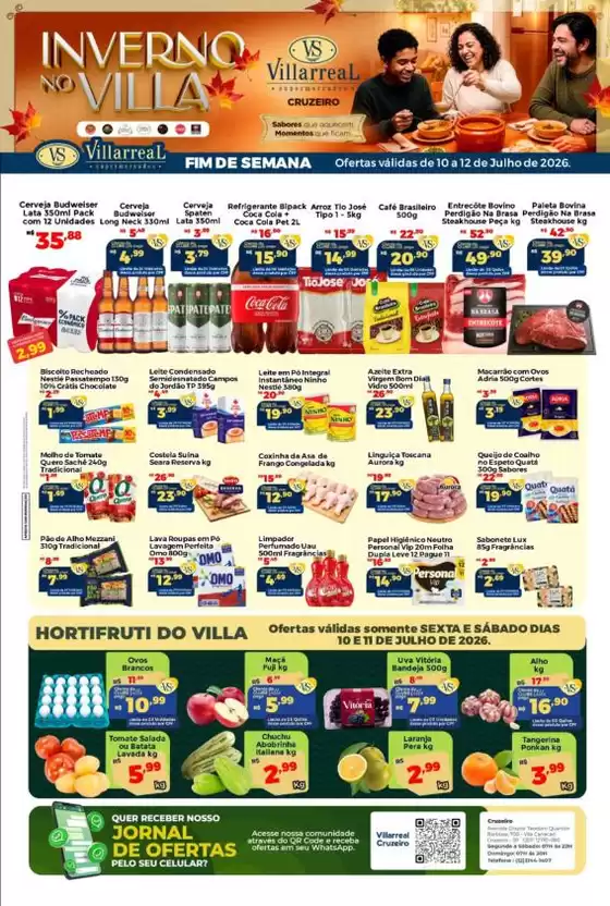 Catálogo Villarreal Supermercados | Ofertas Villarreal Supermercados | 2026-07-10T00:00:00.000Z - 2026-07-12T00:00:00.000Z