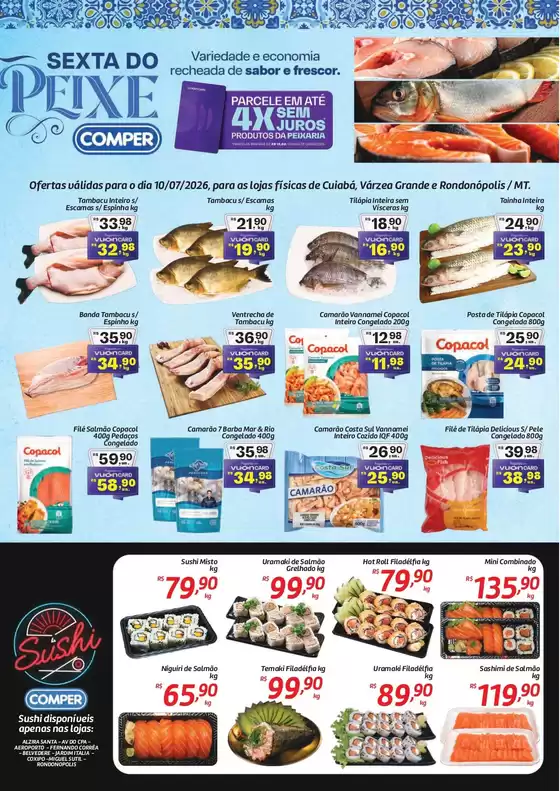 Catálogo Comper | Descontos e promoções | 2026-07-10T00:00:00.000Z - 2026-07-10T00:00:00.000Z