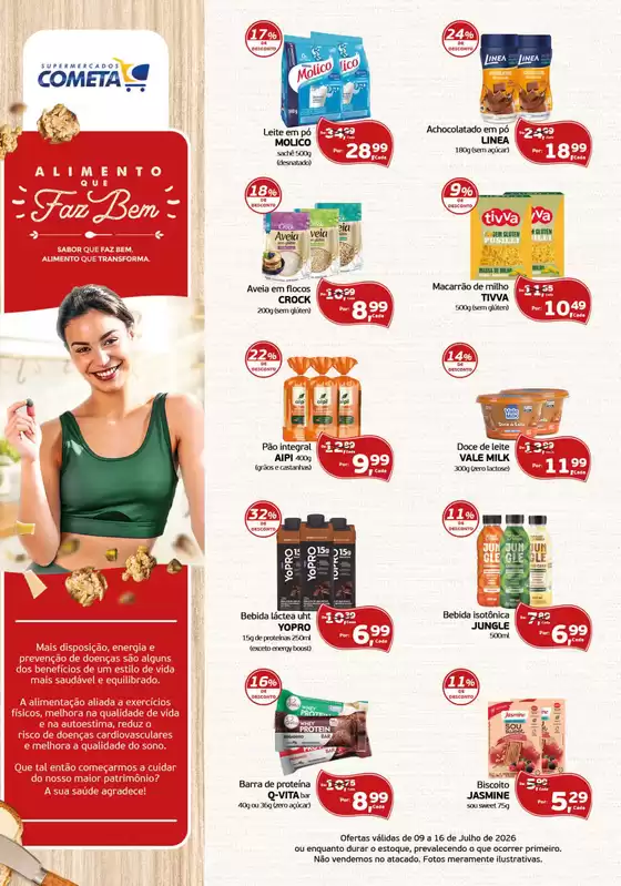 Catálogo Cometa Supermercados | Food that is good for you. | 2026-07-10T00:00:00.000Z - 2026-07-19T00:00:00.000Z