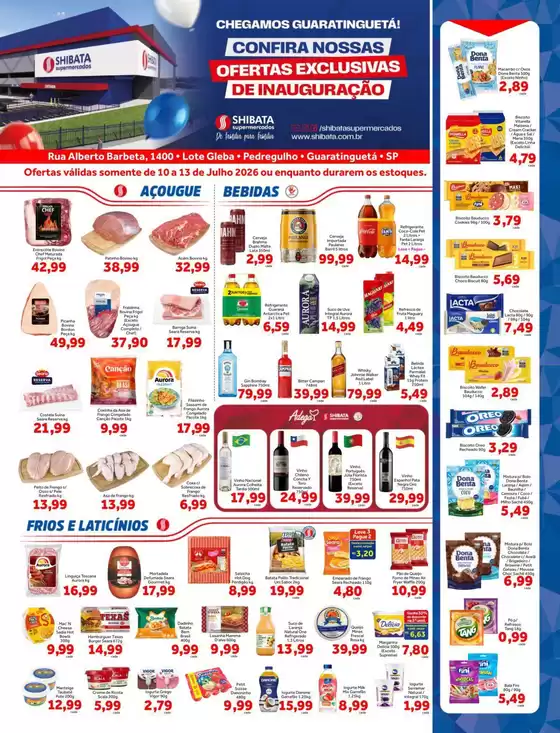 Catálogo Shibata Supermercados | Ofertas para caçadores de pechinchas | 2026-07-10T00:00:00.000Z - 2026-07-13T00:00:00.000Z