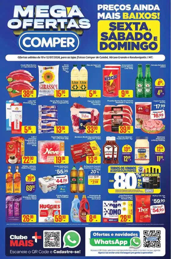 Catálogo Comper | Mega Ofertas | 2026-07-10T00:00:00.000Z - 2026-07-12T00:00:00.000Z
