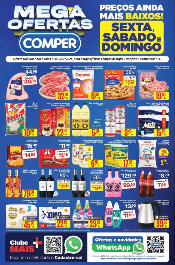 Catálogo Comper | Ofertas especiais para você | 2026-07-10T00:00:00.000Z - 2026-07-12T00:00:00.000Z