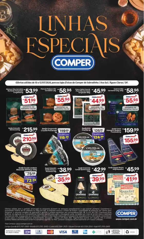 Catálogo Comper | Melhores ofertas para todos os clientes | 2026-07-10T00:00:00.000Z - 2026-07-12T00:00:00.000Z