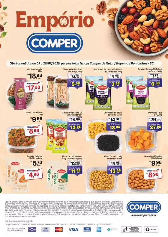 Catálogo Comper | Promoções especiais em andamento | 2026-07-10T00:00:00.000Z - 2026-07-26T00:00:00.000Z