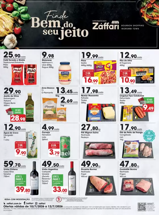 Catálogo Zaffari | Anúncio Final de Semana | 2026-07-10T00:00:00.000Z - 2026-07-12T00:00:00.000Z