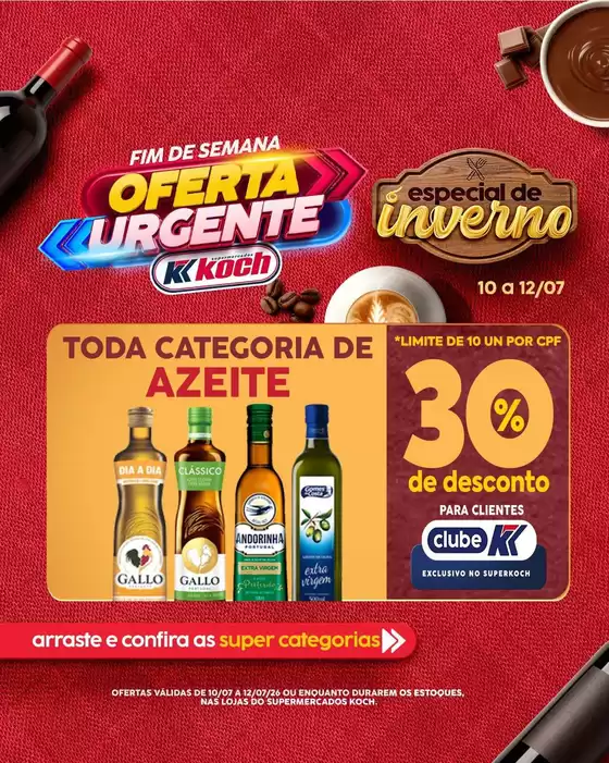 Catálogo Supermercados Koch | Ofertas para caçadores de pechinchas | 2026-07-10T00:00:00.000Z - 2026-07-12T00:00:00.000Z