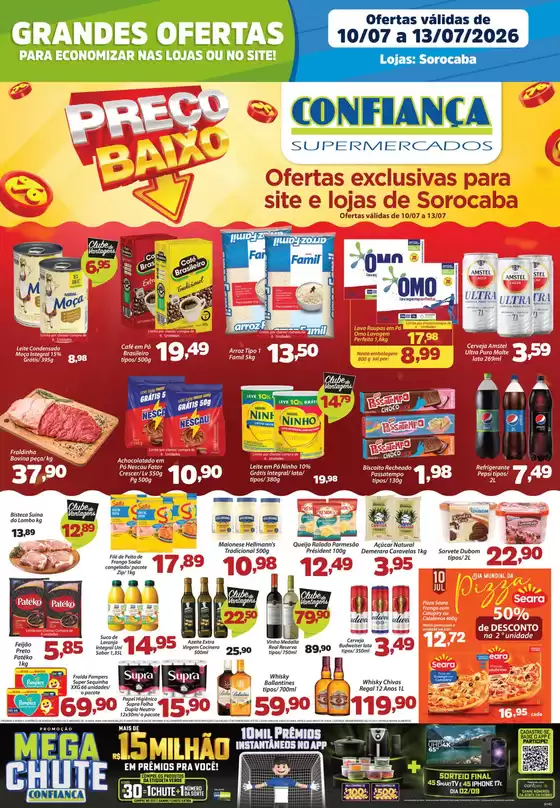Catálogo Confiança Supermercados | Tabloide sorocaba 1007 2026 WPP | 2026-07-10T00:00:00.000Z - 2026-07-13T00:00:00.000Z