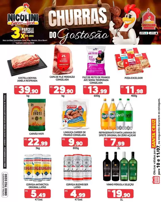 Catálogo Super Nicolini | Nossas melhores pechinchas | 2026-07-10T00:00:00.000Z - 2026-07-11T00:00:00.000Z