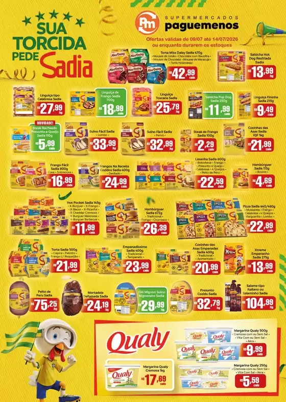 Catálogo Supermercados Pague Menos | Ydray 106795 tabloide 21x295cm c compressed | 2026-07-09T00:00:00.000Z - 2026-07-14T00:00:00.000Z